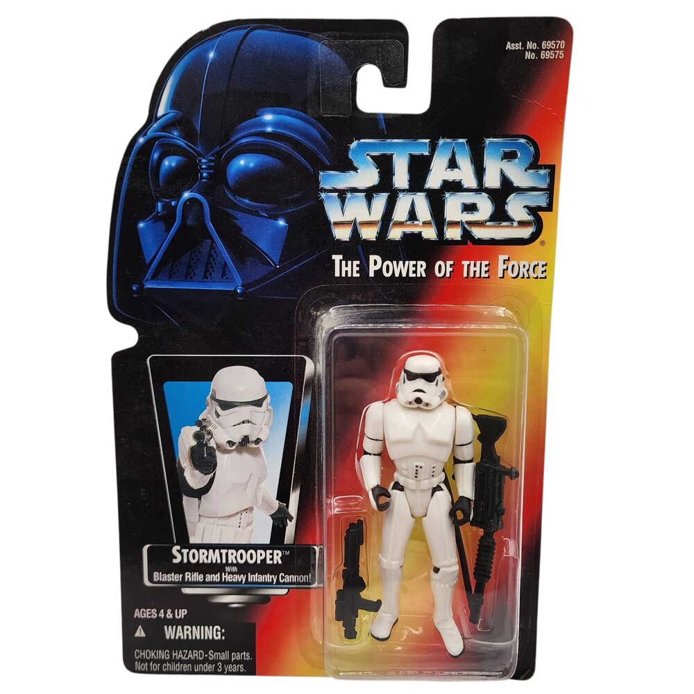 Kenner Star Wars Power of the Force Stormtrooper Red Card NIB 69575